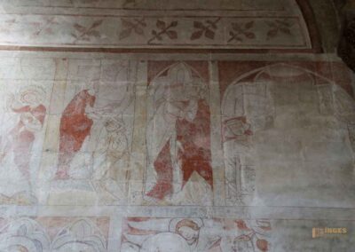 In der Stiftskirche in Faurndau 37 Wandfresken Stiftskirche Faurndau 0574