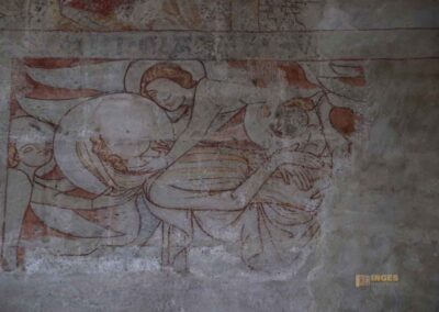 In der Stiftskirche in Faurndau 38 Wandfresken Stiftskirche Faurndau 0575