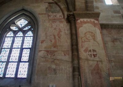 In der Stiftskirche in Faurndau 39 Wandfresken Stiftskirche Faurndau 0588