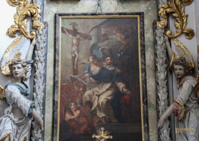 rechter Seitenaltar Wallfahrtskirche Hohenrechberg 0495