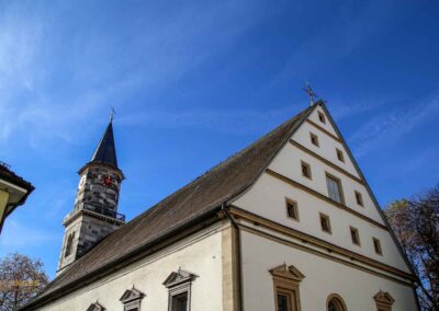 Ein Bummel durch Göppingen 17 Außenansicht evang. Stadtkirche Göppingen 0270