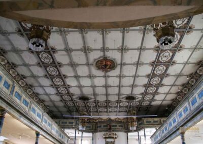 In der evangelischen Stadtkirche Göppingen 23 Decke ev. Stadtkirche Göppingen 0350