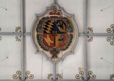 In der evangelischen Stadtkirche Göppingen 25 DeckenWappen ev. Stadtkirche Göppingen 0429