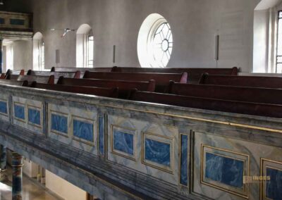 In der evangelischen Stadtkirche Göppingen 32 Empore Evang. Stadtkirche Göppingen 0356