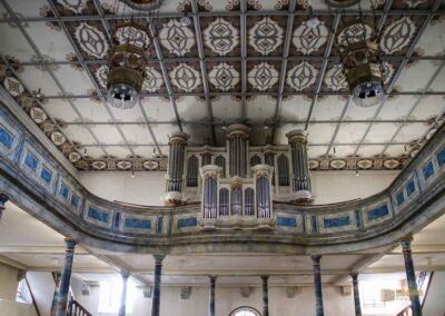 In der evangelischen Stadtkirche Göppingen 34 Empore Evang. Stadtkirche Göppingen 0434