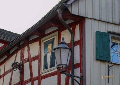 Kommt mit in die Daimlerstadt Schorndorf 50 Haus auf der Mauer Schorndorf 0015