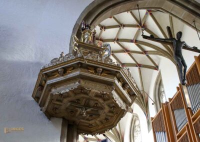Kanzel Stadtkirche Schorndorf 0093