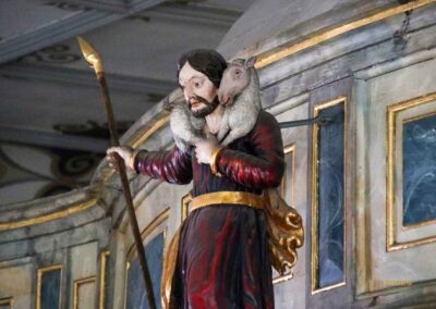 Ein Bummel durch Göppingen 22 Kanzel evang. Stadtkirche Göppingen 0371