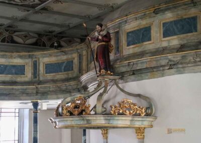 In der evangelischen Stadtkirche Göppingen 20 Kanzel evang. Stadtkirche Göppingen 0373