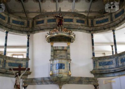In der evangelischen Stadtkirche Göppingen 17 Kanzel evang. Stadtkirche Göppingen 0423