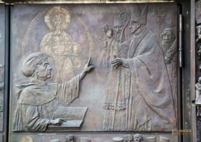 In der evangelischen Stadtkirche Göppingen 6 Kirchentüre Stadtkirche Göppingen 0315