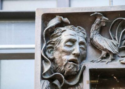 In der evangelischen Stadtkirche Göppingen 10 Kirchentüre Stadtkirche Göppingen 0318