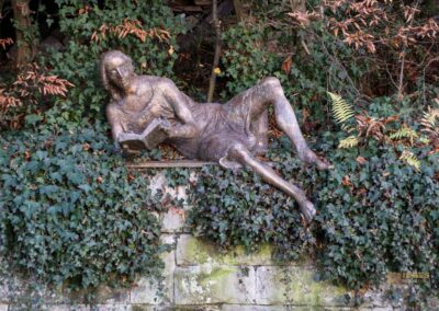 Lesende von Prof. Nuss Strümpfelbach 0365