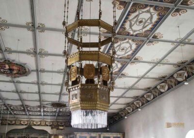 In der evangelischen Stadtkirche Göppingen 26 Leuchter ev. Stadtkirche Göppingen 0358