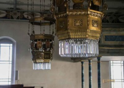 Ein Bummel durch Göppingen 23 Leuchter ev. Stadtkirche Göppingen 0381