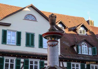 Kommt mit in die Daimlerstadt Schorndorf 72 Marktbrunnen Schorndorf 0418