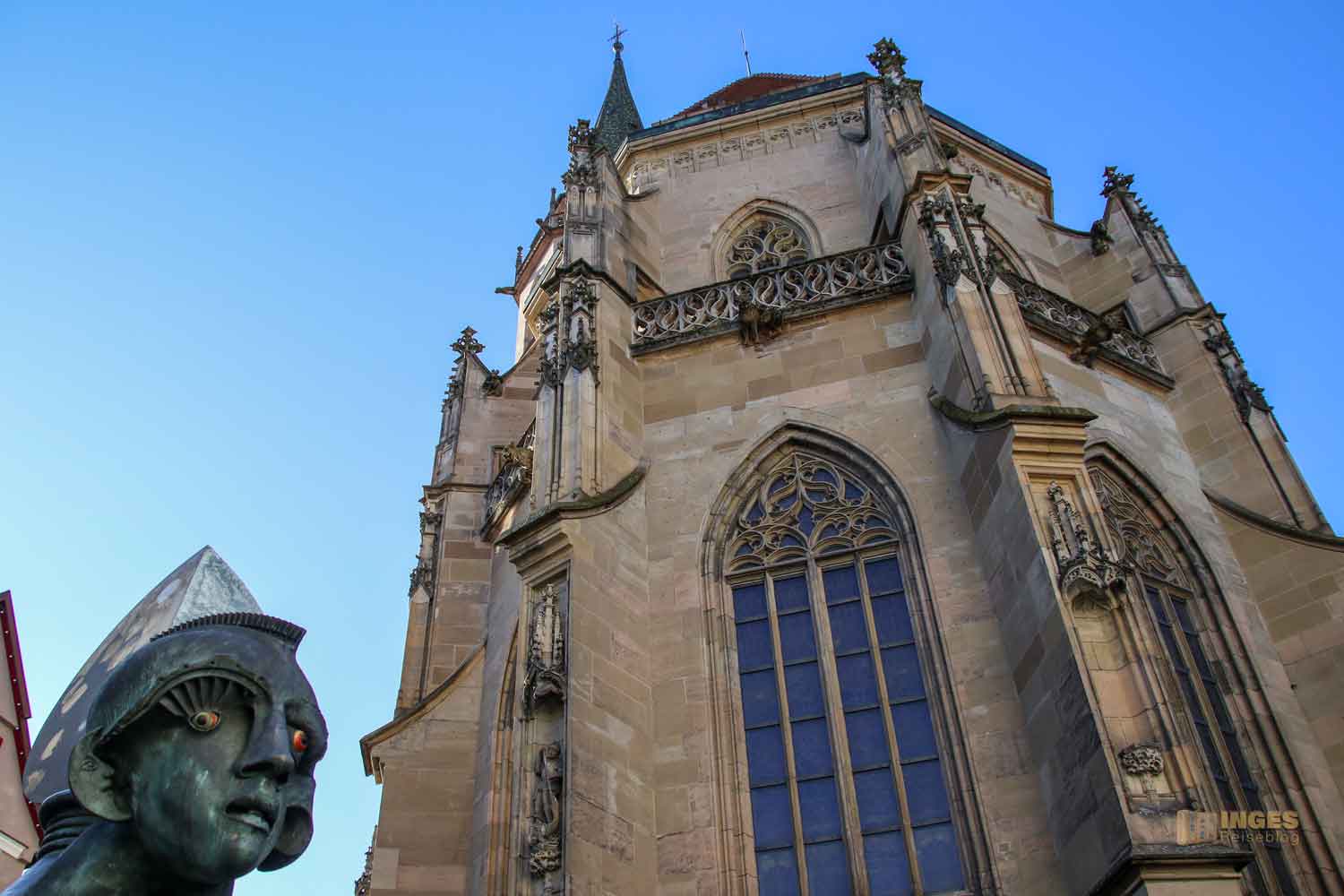 Mondscheinbrunnen und Stadtkirche Schorndorf 0365 Mondscheinbrunnen und Stadtkirche Schorndorf 0365