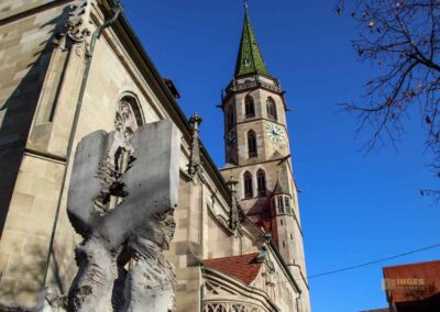 Stadtkirche Schorndorf Außenansicht 0302