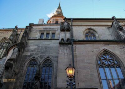 Stadtkirche Schorndorf Außenansicht 0350