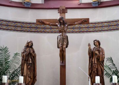 Altarraum St. Laurentiuskirche Waldstetten 0097