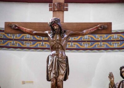 Altarraum St. Laurentiuskirche Waldstetten 0099