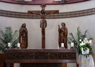 Altarraum St. Laurentiuskirche Waldstetten 0169