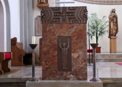 Altarraum St. Laurentiuskirche Waldstetten 0228