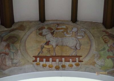 Chorbogen in der Pfarrkirche Wißgoldingen 0197