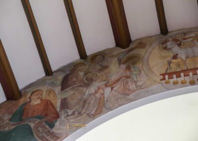 Chorbogen in der Pfarrkirche Wißgoldingen 0271