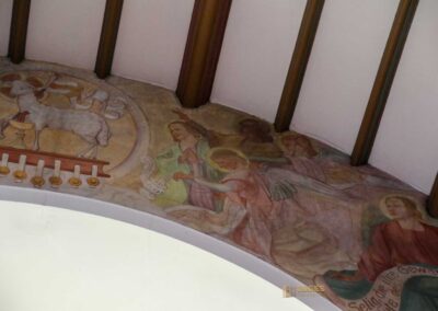Chorbogen in der Pfarrkirche Wißgoldingen 0273