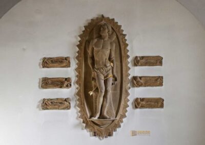 Hl. Sebastian Pfarrkirche in Wißgoldingen 0296