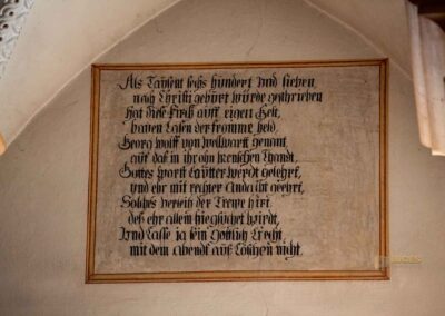 Evangelische Kirche in Lauterburg 23 Altarraum evang. Kirche Lauterburg 0025