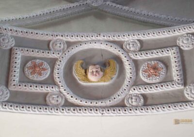 Evangelische Kirche in Lauterburg 27 Decke evang. Kirche Lauterburg 0046