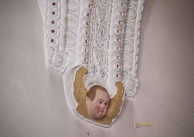 Evangelische Kirche in Lauterburg 28 Decke evang. Kirche Lauterburg 0061