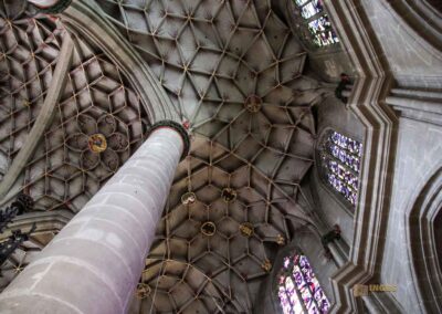 Deckengewölbe Hl.Kreuz Münster Schwäb.Gmünd 3359