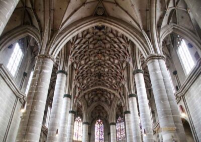 Deckengewölbe Hl.Kreuz Münster Schwäb.Gmünd 3433