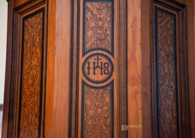 Evangelische Kirche in Lauterburg 25 Kanzel evang. Kirche Lauterburg 0006