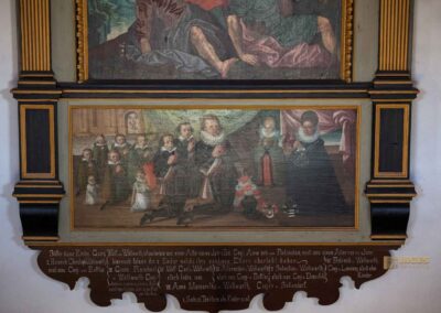 Evangelische Kirche in Lauterburg 15 Stifterbild evang. Kirche Lauterburg 0022