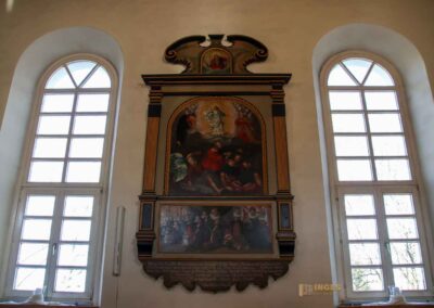 Evangelische Kirche in Lauterburg 13 Stifterbild evang. Kirche Lauterburg 0030