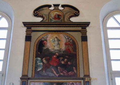 Evangelische Kirche in Lauterburg 14 Stifterbild evang. Kirche Lauterburg 0031