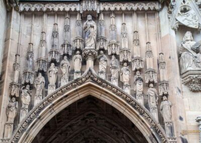 Südl. Chorportal Hl.-Kreuz-Münster Schwäbisch Gmünd 3524