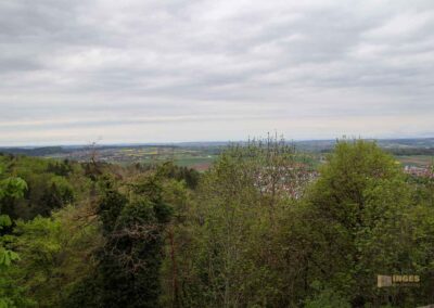 Ausblick von Schloss Hohenentringen 4541