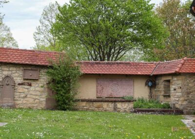 Auf und um Schloss Wachendorf in Starzach-Wachendorf 19 Familiengruft von Schloss Wachendorf 4270