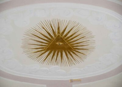 Auf und um Schloss Wachendorf in Starzach-Wachendorf 29 Familiengruft von Schloss Wachendorf 4289