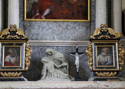 Auf und um Schloss Wachendorf in Starzach-Wachendorf 27 Familiengruft von Schloss Wachendorf 4297