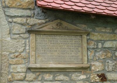 Auf und um Schloss Wachendorf in Starzach-Wachendorf 14 Friedhof Wachendorf 4261