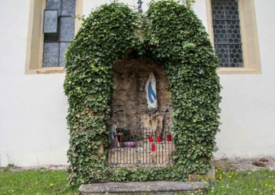 Auf und um Schloss Wachendorf in Starzach-Wachendorf 20 Friedhof Wachendorf 4314
