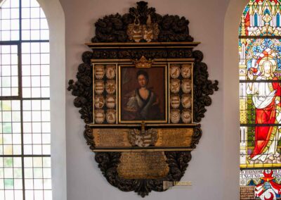 Epitaph Sophie Floriane von StettenGemmingen Kirche Essingen 0257