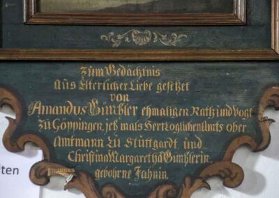 Epitaphe Stiftskirche Bad Boll 2044