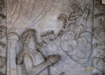 Epithaph von Johann Wolfgang v. Woellwarth Kirche Essingen 2674